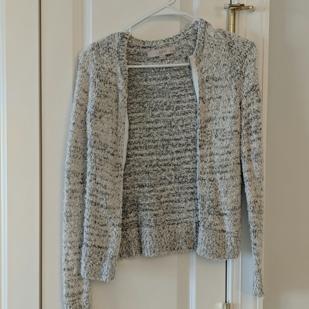 LOFT Cardigan Zipper